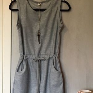 Sleeveless tshirt dress